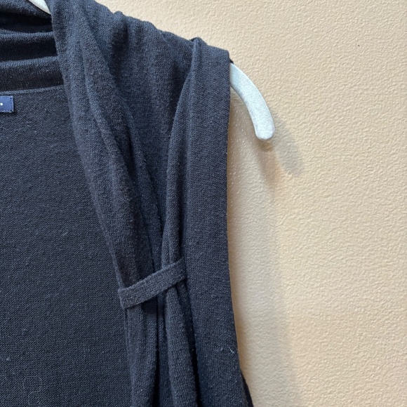 Gap Sleeveless Open Front Black Vest Size M - Picture 5 of 10
